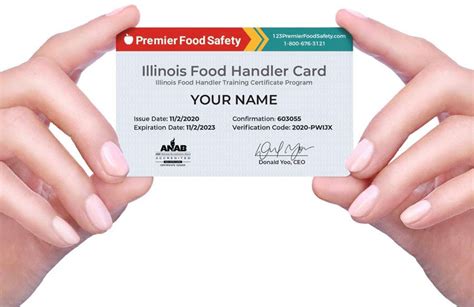 smart food service card|online food handlers card.